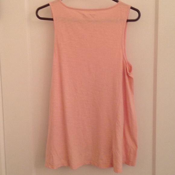 Madewell Pink L Forward-seam Tank Top. - Picture 2 of 3